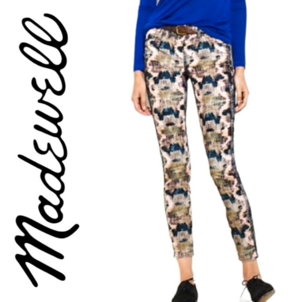 Skinny Skinny Ankle Geo/ Snakeskin Print